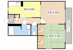 ラパトリア・列花須の物件間取画像